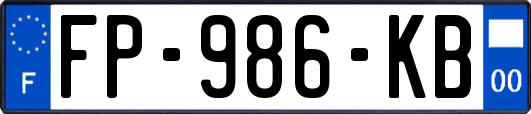 FP-986-KB