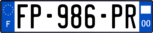 FP-986-PR