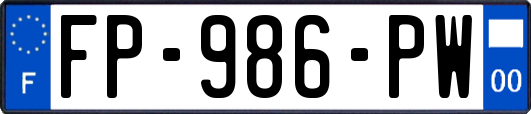 FP-986-PW