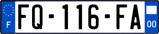 FQ-116-FA
