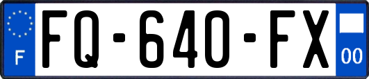 FQ-640-FX