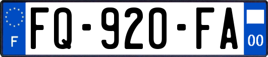 FQ-920-FA