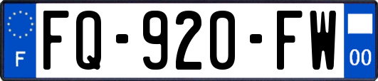 FQ-920-FW