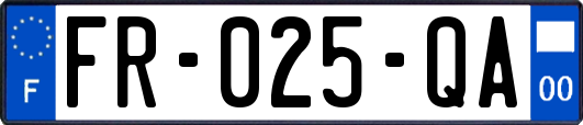 FR-025-QA