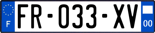FR-033-XV