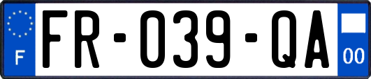 FR-039-QA