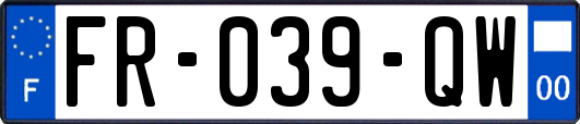 FR-039-QW