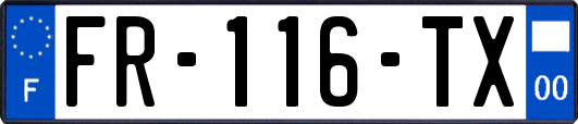 FR-116-TX