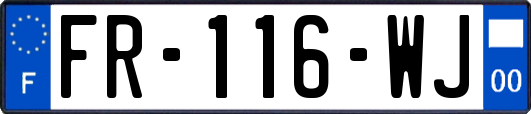 FR-116-WJ