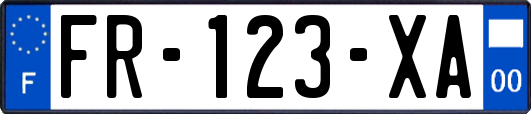 FR-123-XA