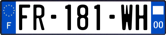 FR-181-WH