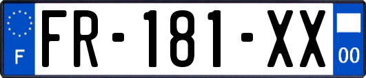 FR-181-XX