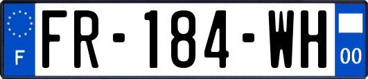 FR-184-WH