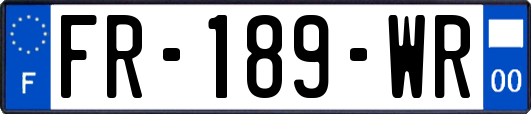 FR-189-WR
