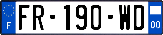 FR-190-WD