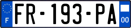 FR-193-PA