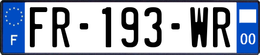 FR-193-WR
