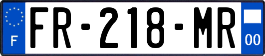 FR-218-MR