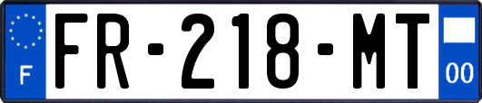 FR-218-MT