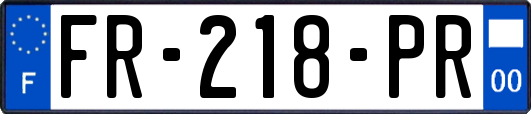 FR-218-PR