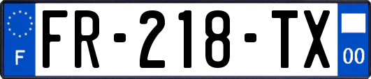 FR-218-TX