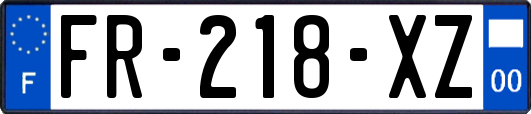 FR-218-XZ