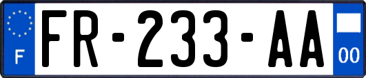 FR-233-AA