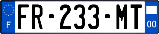 FR-233-MT