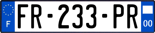 FR-233-PR