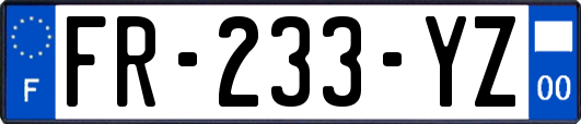 FR-233-YZ