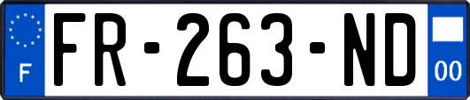 FR-263-ND