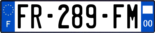 FR-289-FM