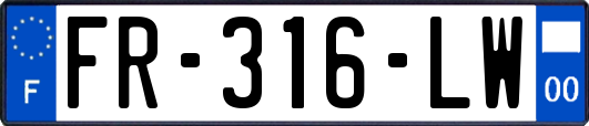FR-316-LW