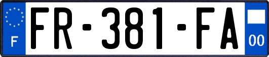 FR-381-FA