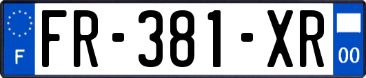 FR-381-XR