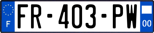 FR-403-PW