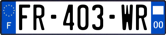 FR-403-WR