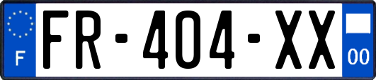 FR-404-XX