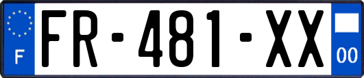 FR-481-XX