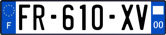 FR-610-XV