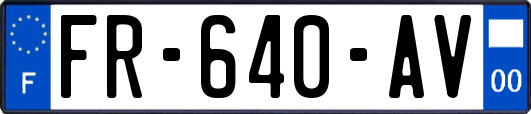 FR-640-AV