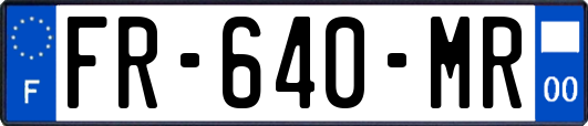 FR-640-MR