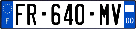FR-640-MV