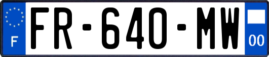 FR-640-MW