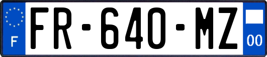 FR-640-MZ