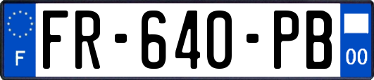 FR-640-PB
