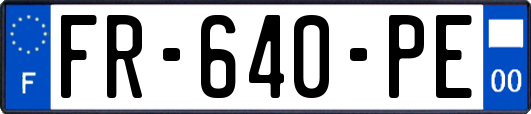 FR-640-PE