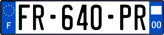 FR-640-PR