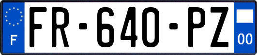 FR-640-PZ