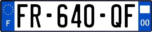 FR-640-QF